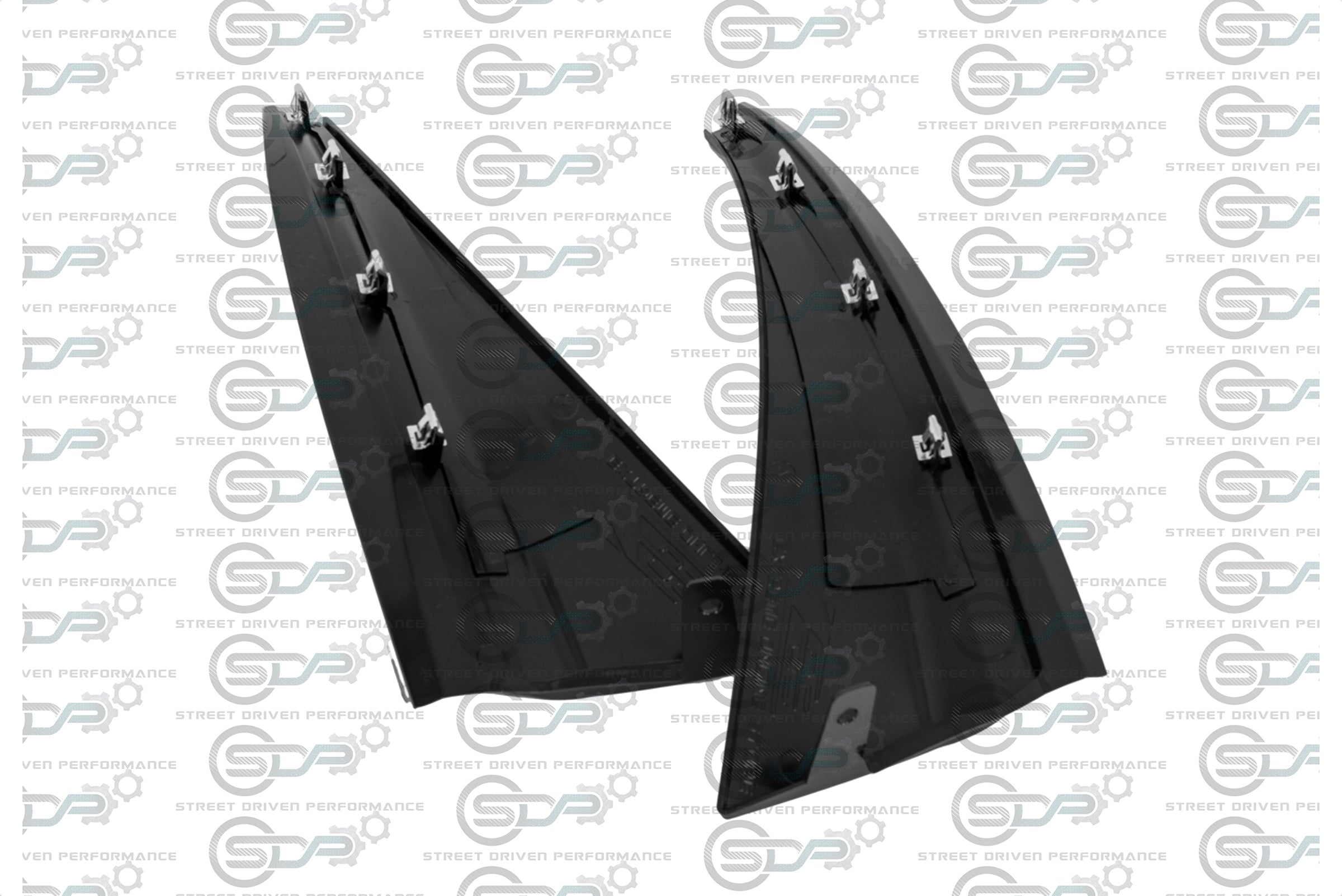 2014-2019 C7 Corvette - Extended Front & Rear Splash Guards / Mud Flaps Pair - for all models